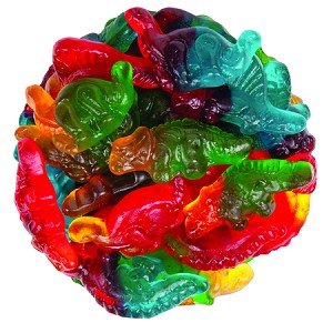 Clever Candy Dinosaur Assorted Gummy 2.2lb Bulk Bag